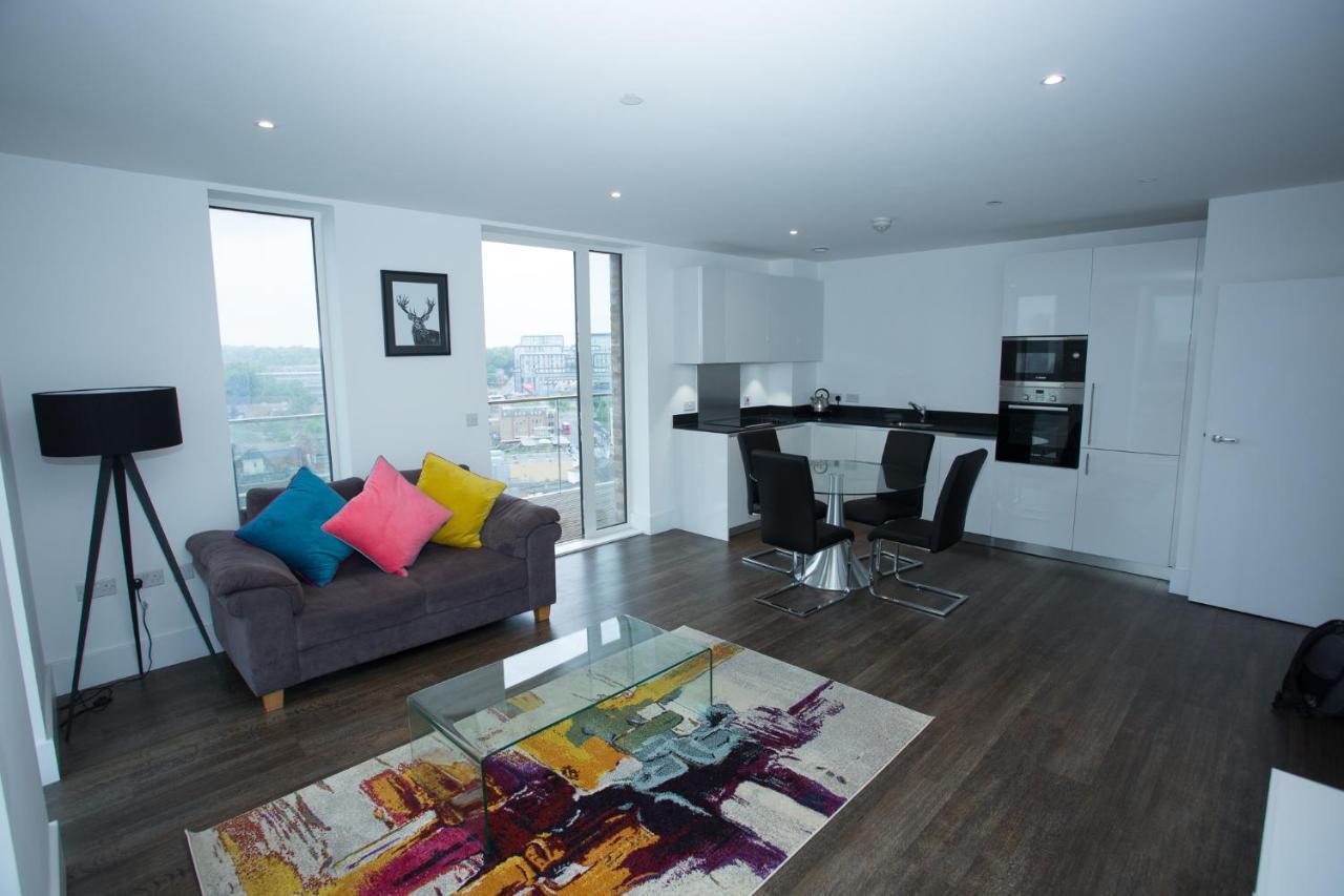 High View Two Bedroom Apartment In Woolwich Londra Dış mekan fotoğraf