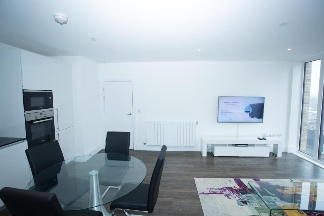 High View Two Bedroom Apartment In Woolwich Londra Dış mekan fotoğraf