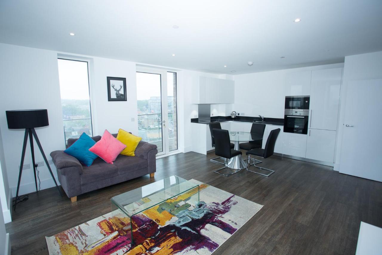 High View Two Bedroom Apartment In Woolwich Londra Dış mekan fotoğraf